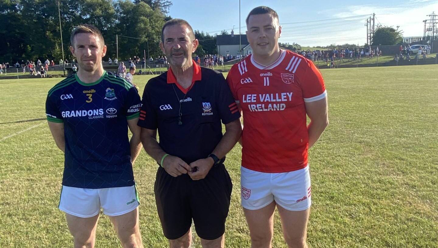Cork star Chris Óg Jones shows the way for Iveleary as they beat Glanmire in PIFC opener