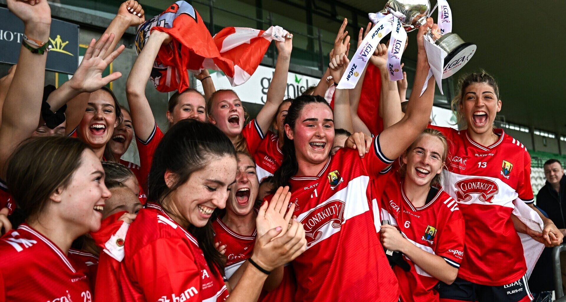 Cork captain Laura Walsh scored five points for her side in the victory over Roscommon. Pic: Seb Daly/Sportsfile