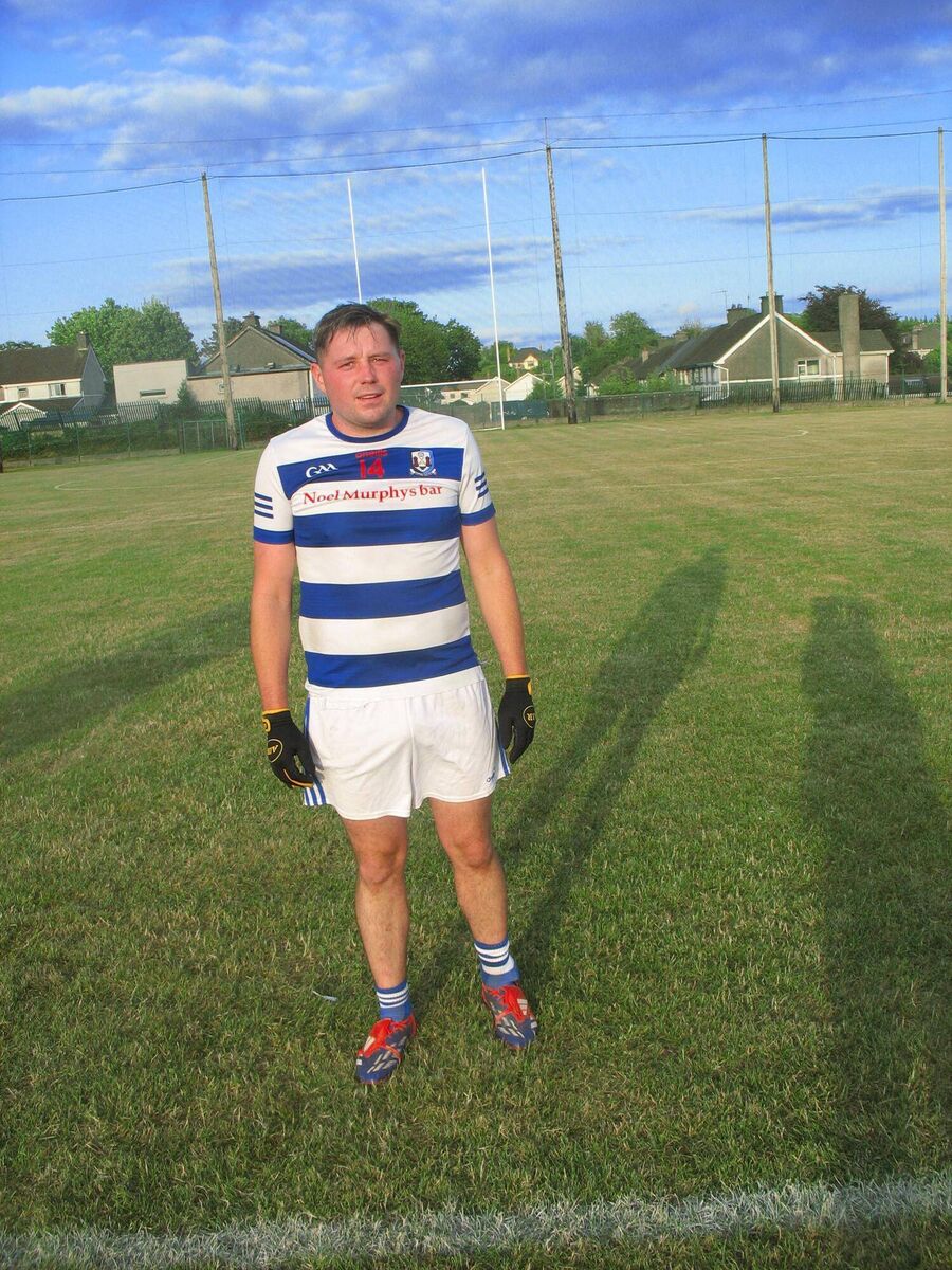 Alex Cummins, who scored 0-4 for Ballyphehane against Glanmire in their AOS Security Seandún Football Championship opener