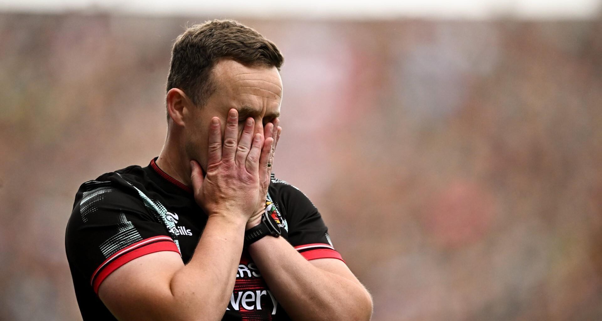 LIVING ON A PRAYER: Mayo manager Andy Moran. Pic: David Fitzgerald/Sportsfile