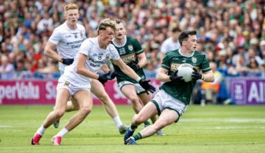 The longer the All-Ireland final went on, the stronger Mayo were getting, and the more Kerry were gasping for air. Pic: Chani Anderson