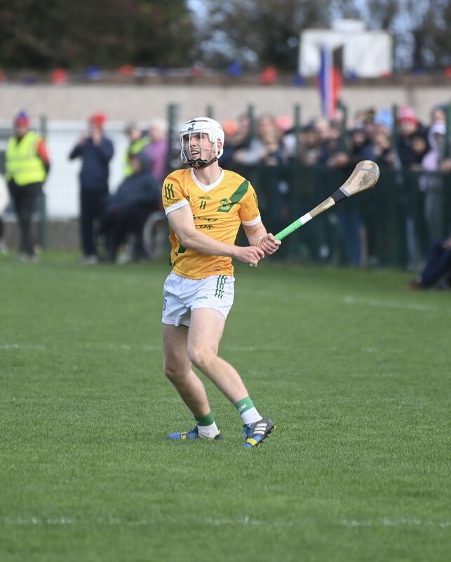  Jack Leahy strikes a free for Dungourney. Picture: Larry Cummins