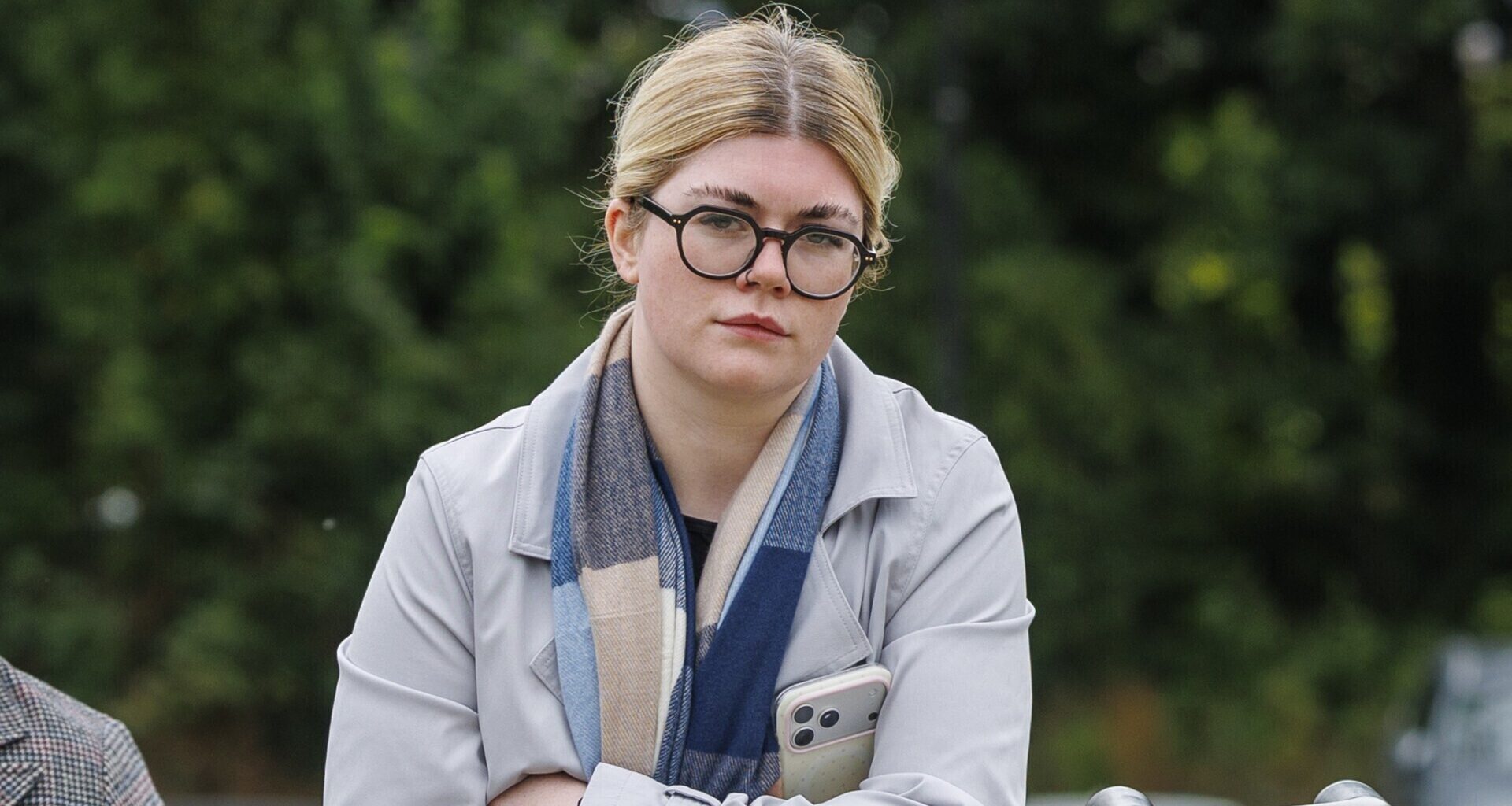 Health Care Assistant Ciara Corvan arrives at Craigavon Crown Court. Picture: Liam McBurney/PA Wire