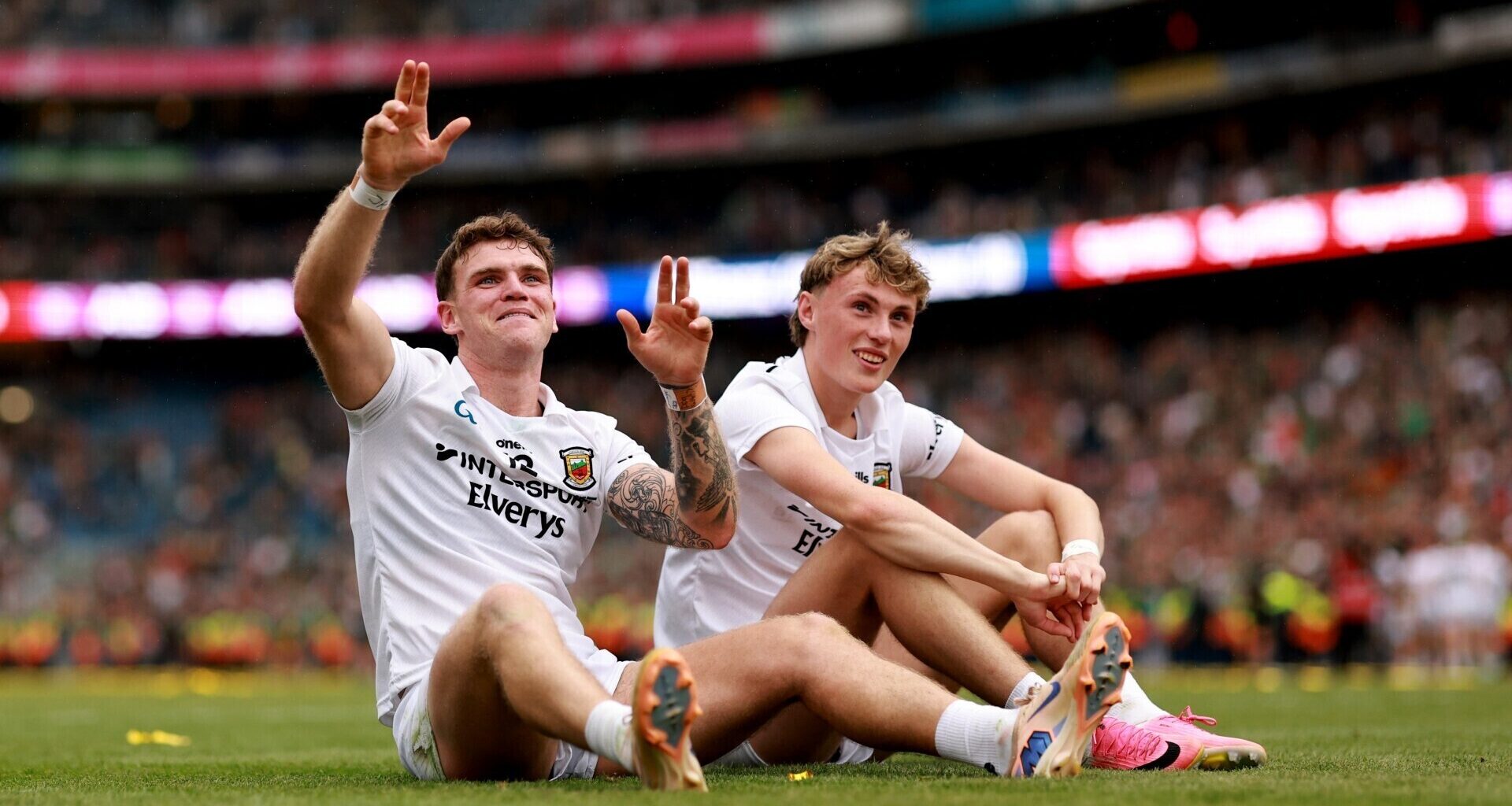 The possibility of lining out with his brother Kobe McDonald convinced Jordan Flynn to continue playing with Mayo this year. Pic: ©INPHO/James Crombie