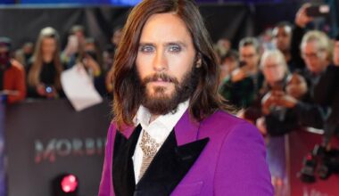 Jared Leto attending the UK fan screening of Morbius. Picture: Ian West/PA
