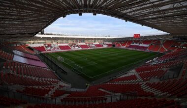 Ireland are set to face Israel at the Nagyerdei Stadion in Debrecen, Hungary in the Nations League on September 27. Pic: Stephen McCarthy/Sportsfile