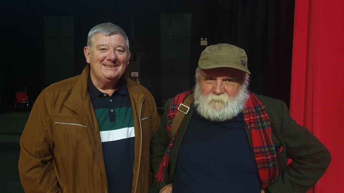 John Creedon and Pat McCabe on the Musical Atlas of Ireland.