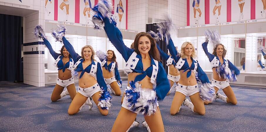 The Dallas Cowboys Cheerleaders in a scene from the Netflix docu-series, ‘America’s Sweethearts’. Picture: Netflix
