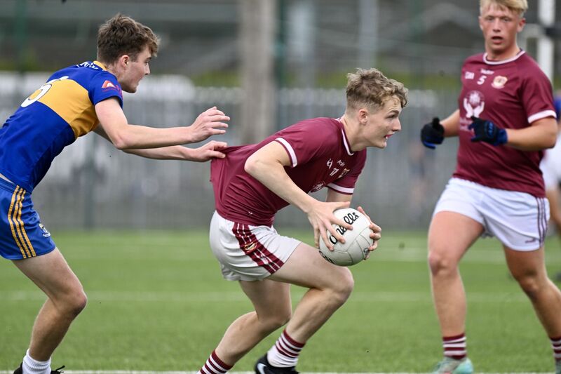  Alex Collins hit 3-6 for Bishopstown. Picture: Larry Cummins