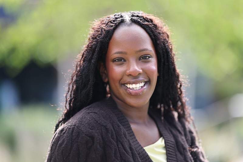 Amanda Uwase: 'It’s easy to get a date today, it’s just hard to find the one for you.' Photograph: Dara Mac Dónaill