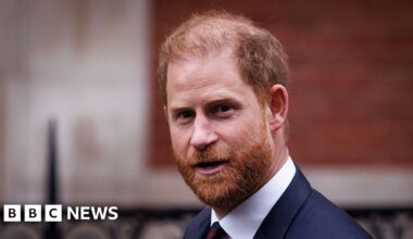 Prince Harry media battle legal bill expected to cost millions - BBC