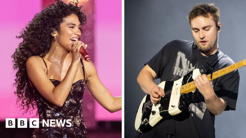 How Sam Fender and Olivia Dean's Rein Me In broke longest standing music record - BBC