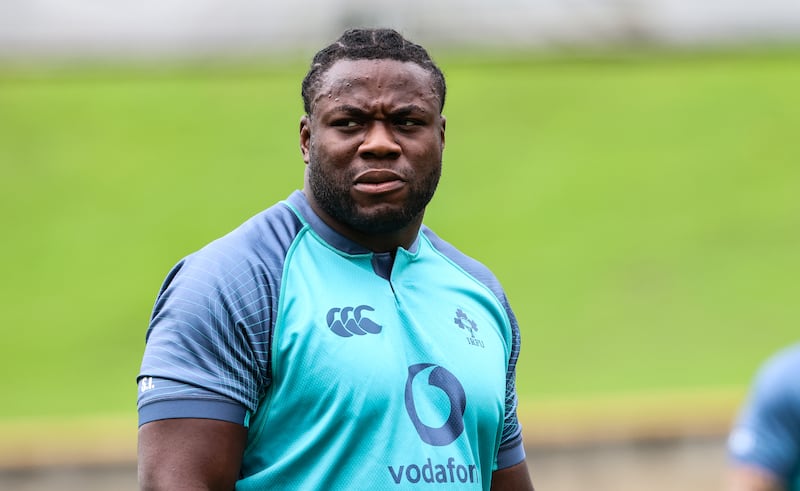 Connacht forward Sam Illo is among the replacements for Ireland's Nations Championship game against Japan. Photograph: Billy Stickland/Inpho