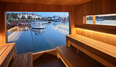 How much it costs to relax in Ireland's first floating sauna