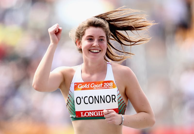 Kate O'Connor made her Commonwealth Games debut in 2018 on the Gold Coast, Australia.  Photograph: Cameron Spencer/Getty Images