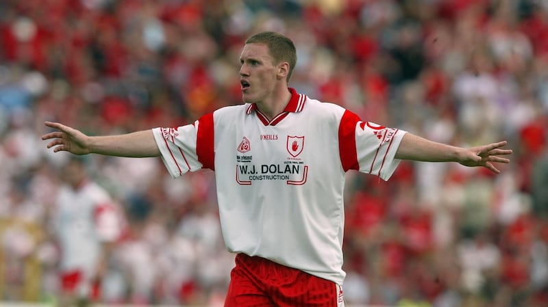 Tyrone’s Cormac McAnallen died in his sleep at home aged 24. Photograph: Andrew Paton/Inpho