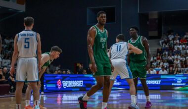 Ireland complete rollercoaster comeback to win 76-70 against Azerbaijan