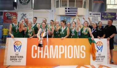 Ireland F40 take gold at FIBA Masters Open, while three Irish teams pick up silver