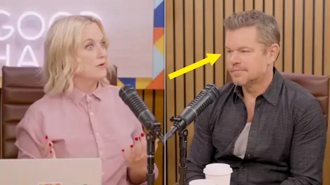 Amy Poehler Subtly Shades 'The Odyssey' To Matt Damon's Face
