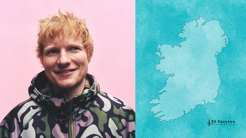 The Ed Sheeran Foundation expands into Ireland with North South Sounds 2026