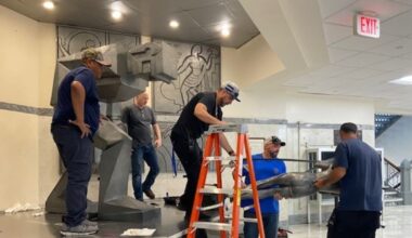 Joliet Central’s Steelmen statue begins journey to new home – Shaw Local