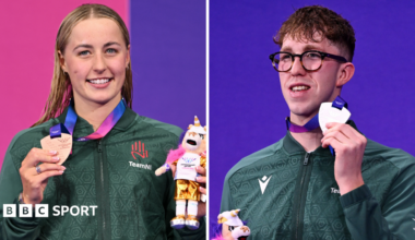 Ellie McCarney and Daniel Wiffen