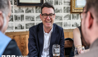 Andy Burnham says 20% business rates cut for English pubs a first step - BBC