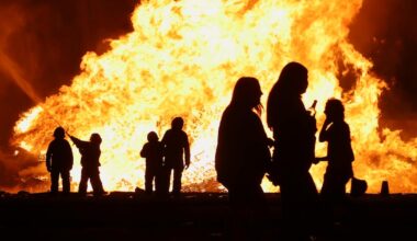 Man dies after accident at bonfire site in Belfast – The Irish Times