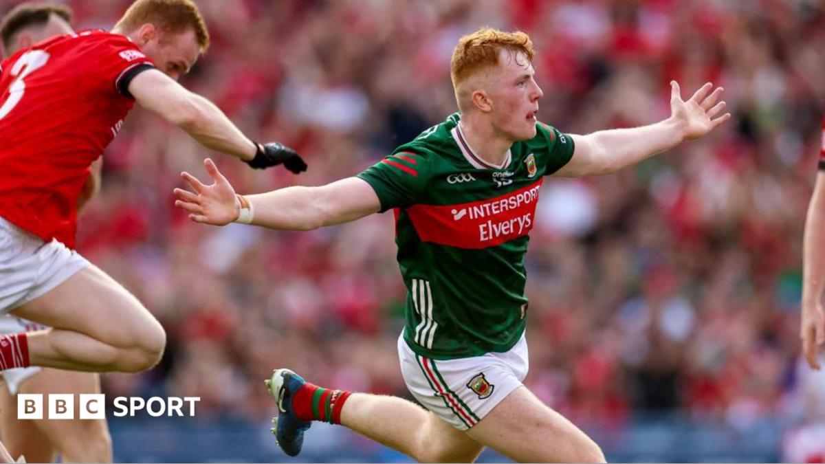 Darragh Beirne celebrates scoring a goal