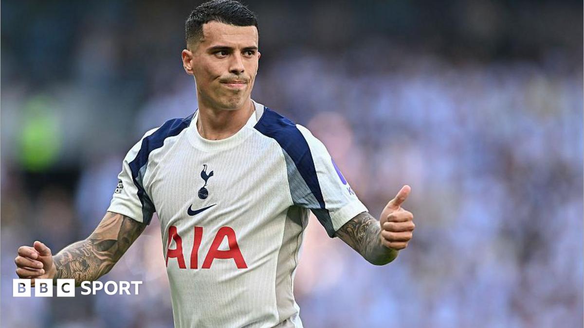 Pedro Porro in action for Spurs