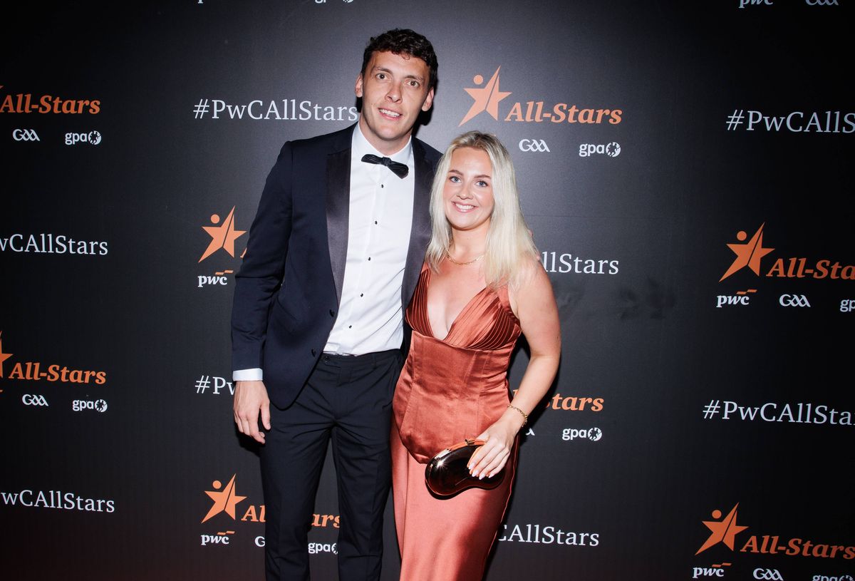 Kerry’s David Clifford with partner Shauna O’Connor