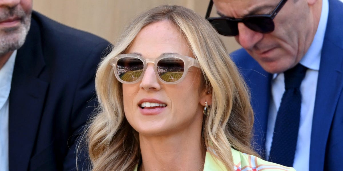 Harriet Sperling Looks Chic in Emilia Wickstead at Wimbledon