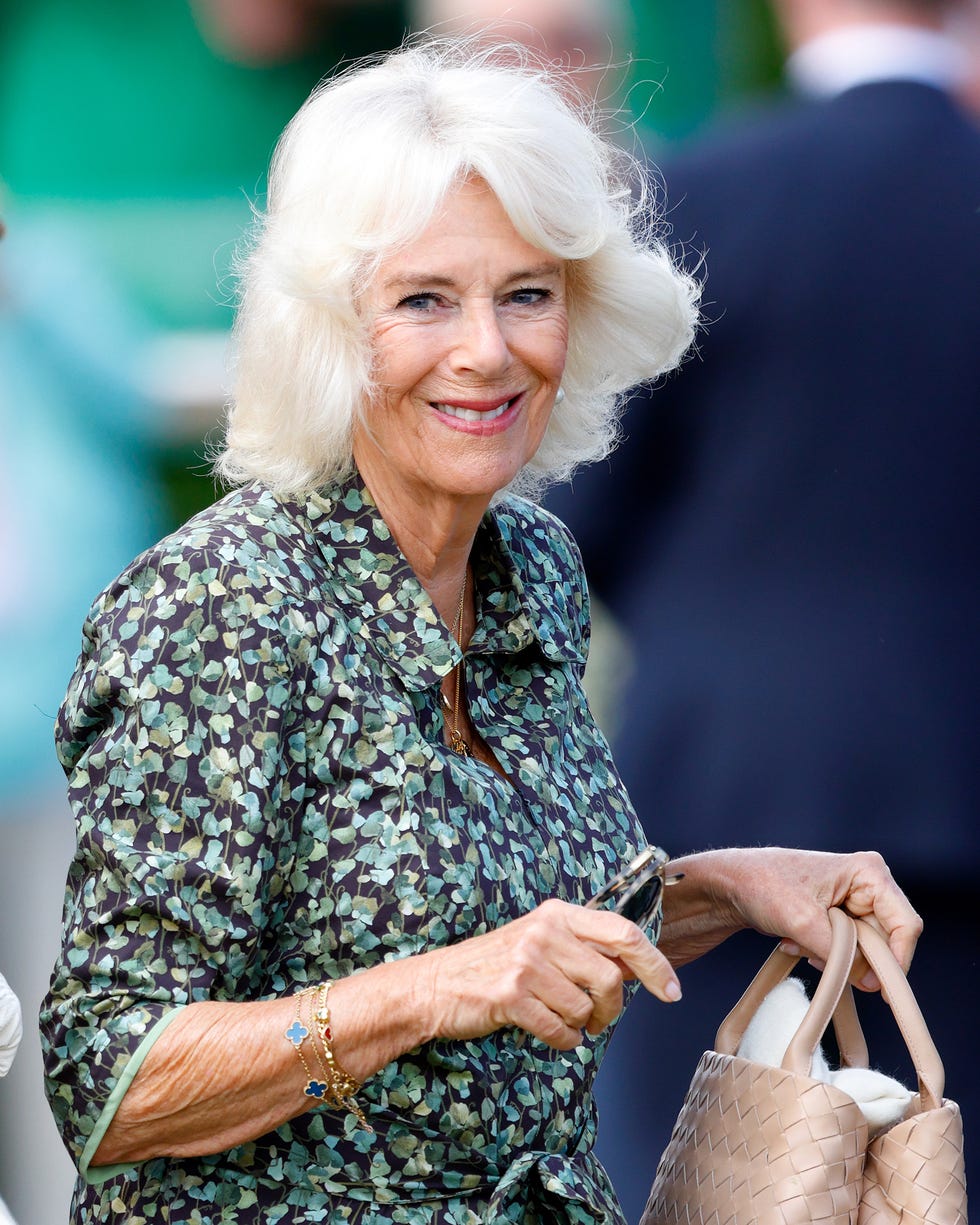 King Charles III And Queen Camilla Visit Sandringham Flower Show