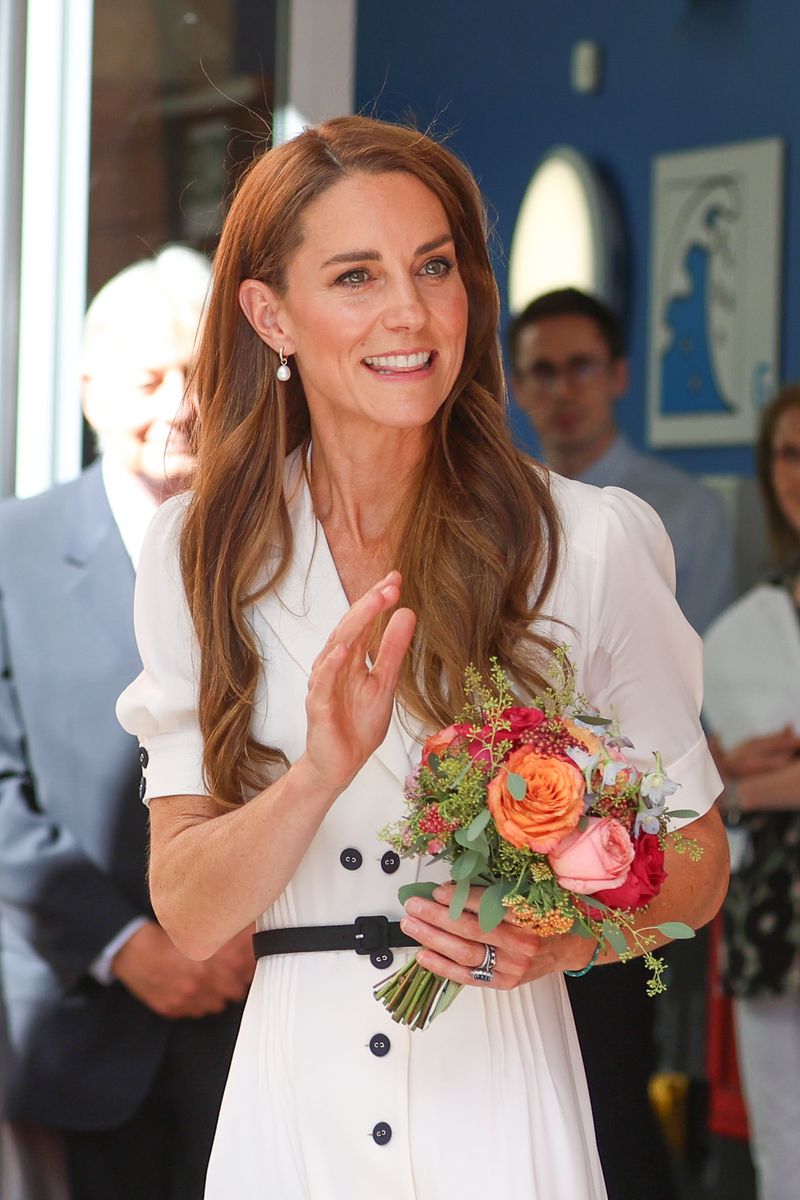 Princess Kate visited Evelina London Children's Hospital on July 6 in her role as the hospital's royal patron.