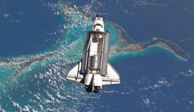 Space shuttle photobombs Earth for the final time, 15 years ago — Earth from space