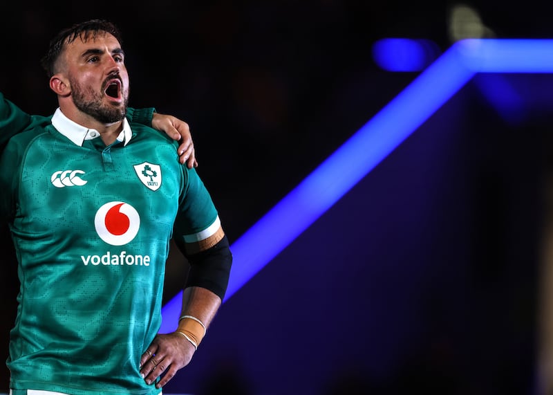 Ireland hooker Ronan Kelleher. Photograph: Ben Brady