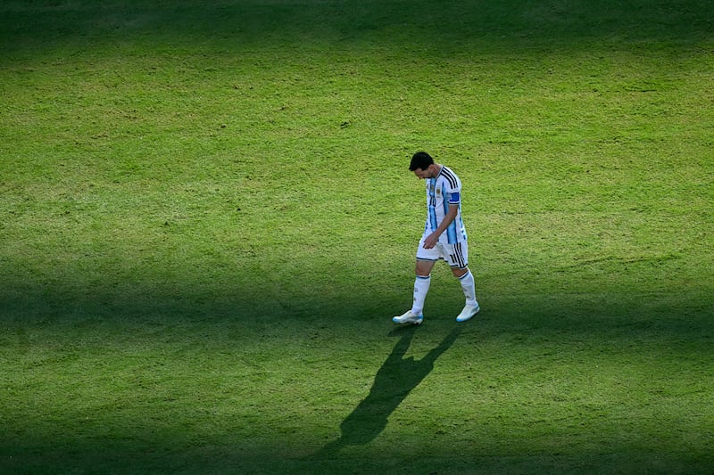Plenty of people prefer Lionel Messi without his Argentina team-mates. Photograph: Jewel Samad/ AFP via Getty Images
