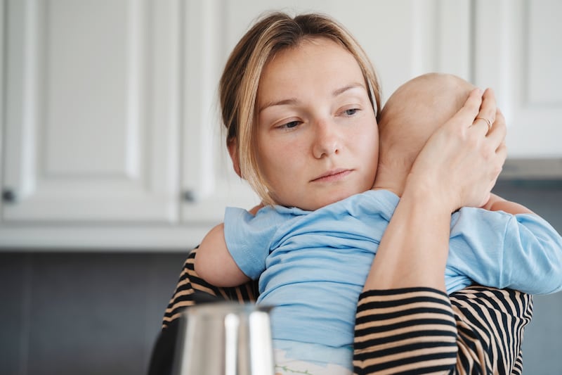 First-time parents interviewed after the arrival of their babies talked about how their wellbeing was strongly affected by sleep loss and anxiety. Photograph: Getty Images