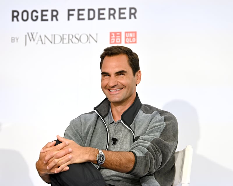 Uniqlo counts Roger Federer among the athletes it endorses. Photograph: Bryan Bedder/Getty Images for Uniqlo