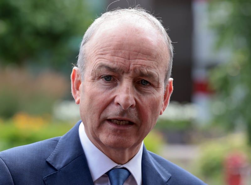Taoiseach Micheal Martin has congratulated Andy Burnham. Photograph: Colin Keegan/Collins