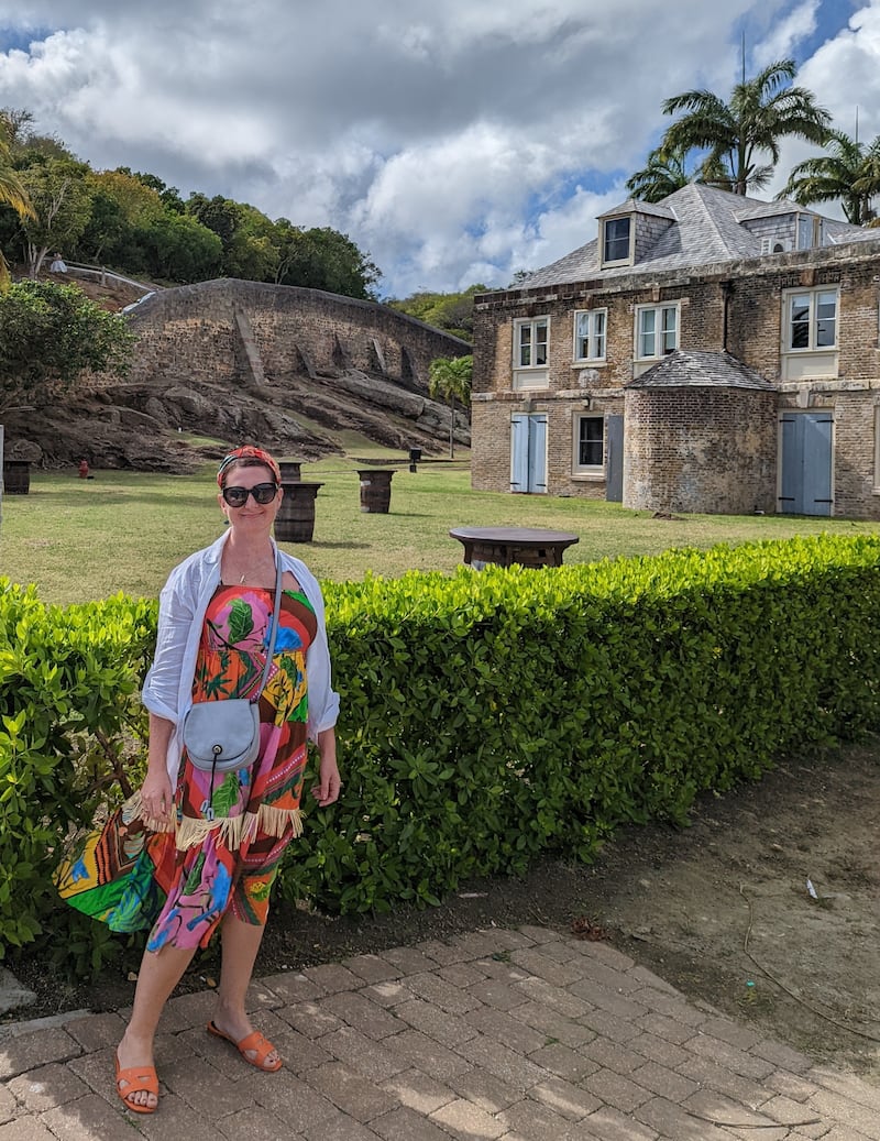 'You do feel a bit different as a single parent, and that can feel isolating,' says Aoife Desmond, on holiday in Antigua