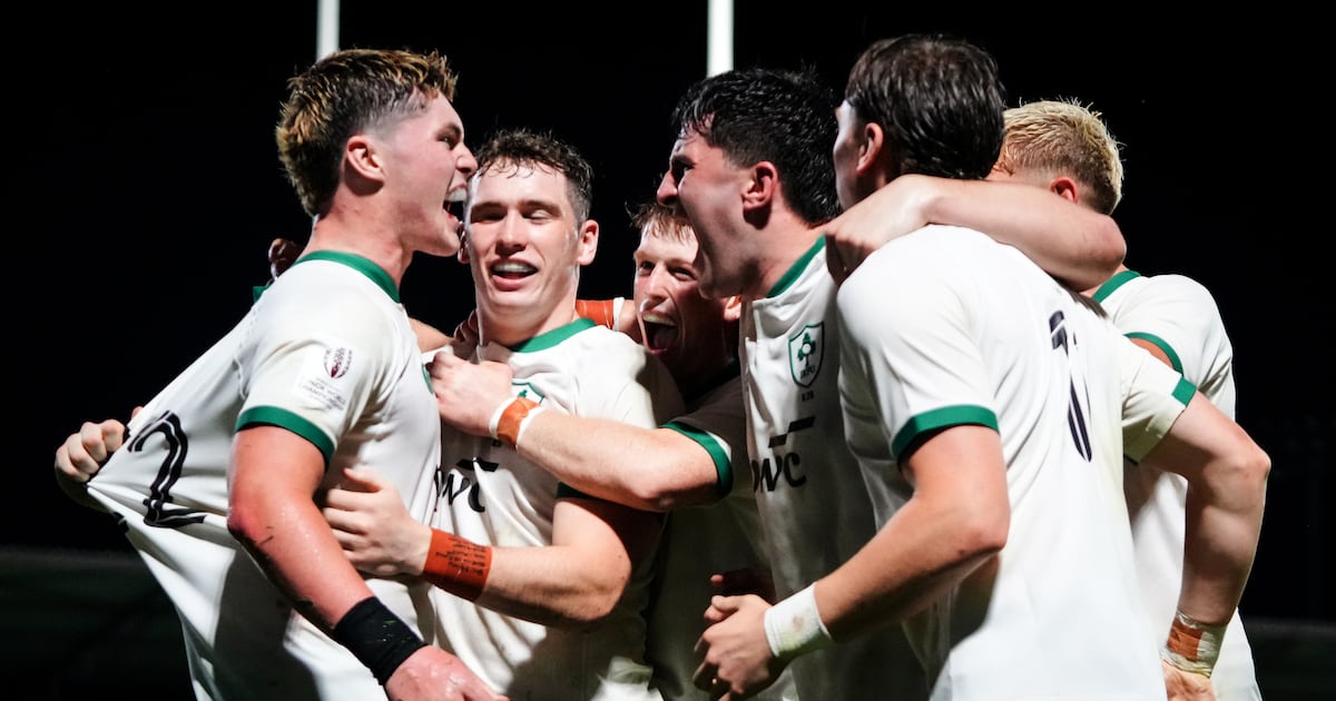 Ireland under-20s produce the goods to fight off Italy at Junior World Championship – The Irish Times