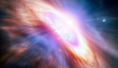 Abstract Astrophysics Supernova Concept
