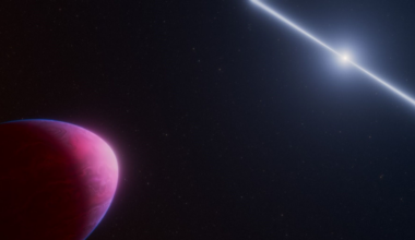 Astronomers have found a planet where it rains diamonds, a Jupiter-mass world orbiting a dead star whose carbon atmosphere grows soot clouds that harden into diamond deep inside, and whose composition rules out every known way a planet can form.