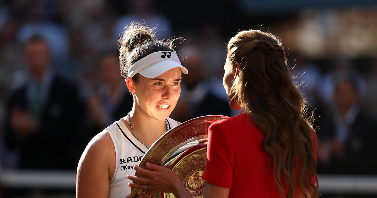 Linda Noskova fends off Karolina Muchova fightback to win Wimbledon title – The Irish Times
