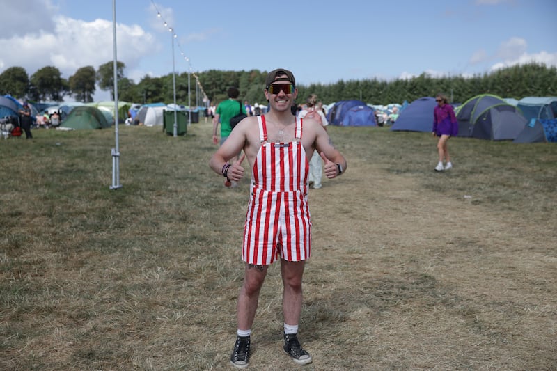 Niall O'Sullivan at Curraghmore Estate in Co Waterford for the All Together Now festival. Photograph: Enda O'Dowd
