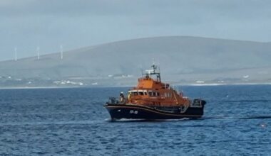 Ballyglass RNLIs all weather lifeboat