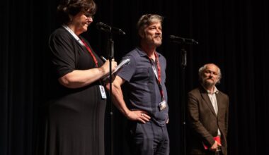 Barry Ward (center) at Karlovy Vary 2026