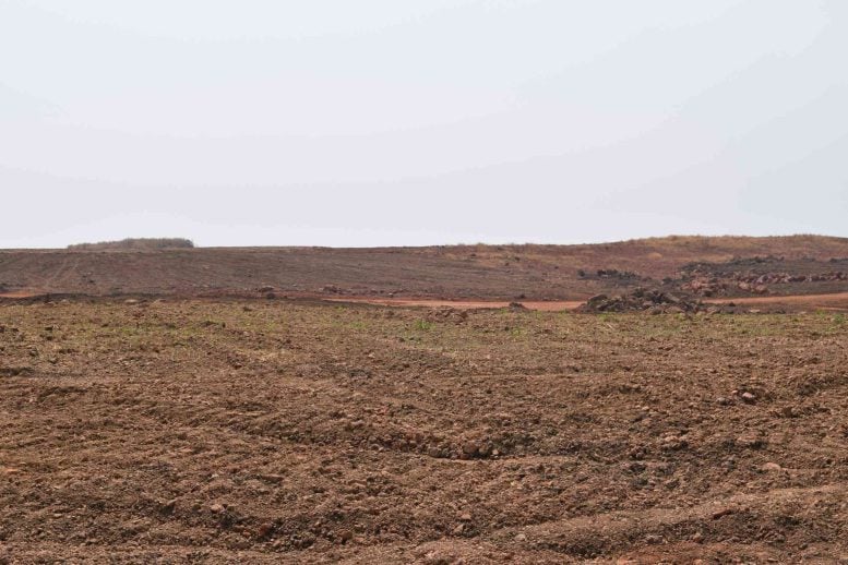 Bauxite Mining Site in Guinea