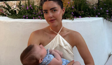 Bonnie Ryan makes sweet memories on first holiday with baby Winnie